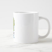 センヤ・ノルウェー島地図 ジャンボコーヒーマグカップ (右)
