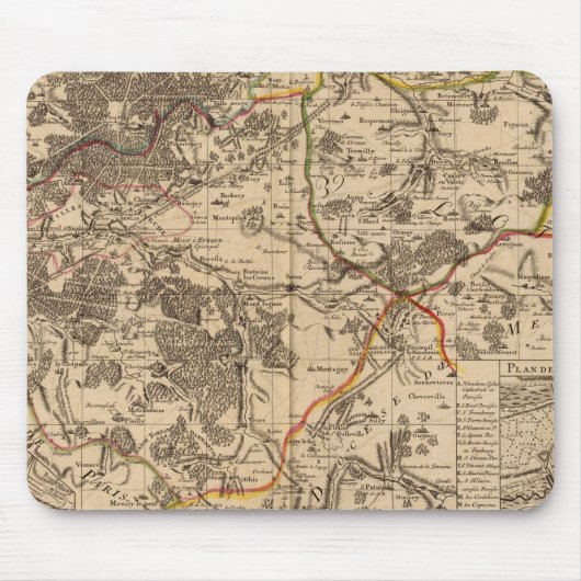 センリス·フランス マウスパッド (正面)