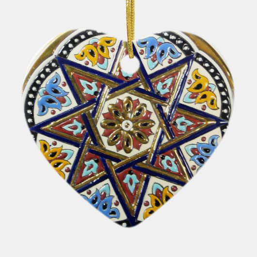 セヴィルのオーナメント セラミックオーナメント (正面)