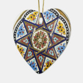 セヴィルのオーナメント セラミックオーナメント (左)