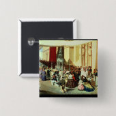 セヴィルのコーパス・クリスティの行列 缶バッジ (正面&裏面)