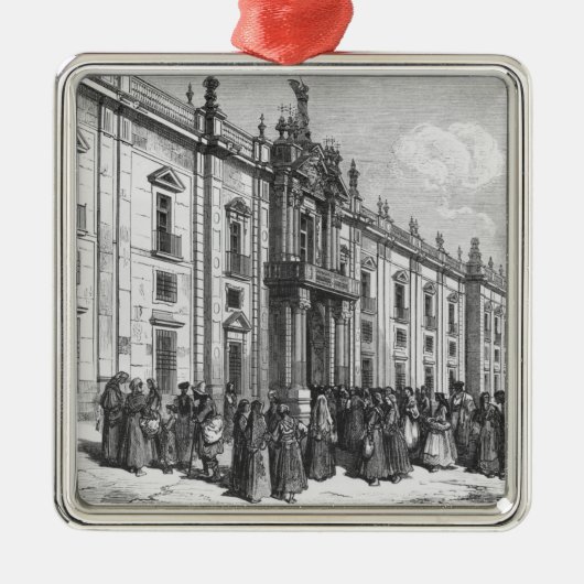 セヴィルのタバコの工場 メタルオーナメント (正面)