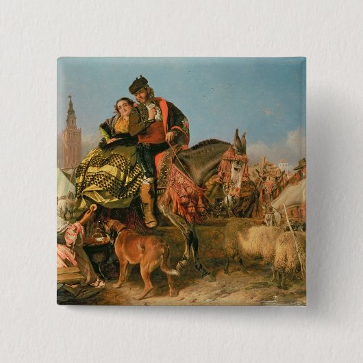 セヴィルの市 缶バッジ (正面)