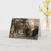 セヴィルの王子のファン洗礼行列 カード (黄色い花)