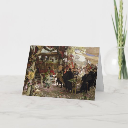 セヴィルの王子のファン洗礼行列 カード (正面)