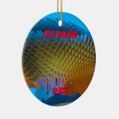 セヴィルスペイン風光明媚オーナメント セラミックオーナメント (右)