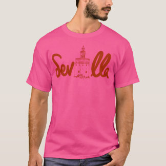 セヴィルセビラスペイン最高のシティートリップセビラヨーロッパ Tシャツ