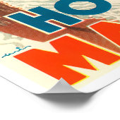 セヴィルホテルマドリードヴィンテージトラベル ポスター (角)