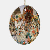 セヴィル(キャンバスの油) セラミックオーナメント (右)