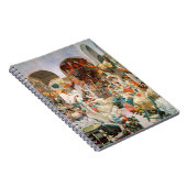 セヴィル(キャンバスの油) ノートブック (右側)