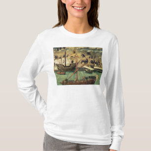 セヴィル、c.1590の港 tシャツ
