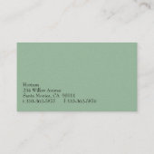 セヴィルX 名刺 (裏面)