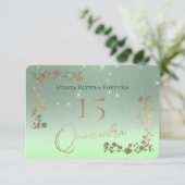 セーエレガントジグリーングリッターシックフローラキンセアニェラ 出欠カード (スタンド正面)