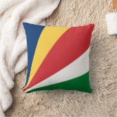 セーシェルの旗 クッション (ブランケット)