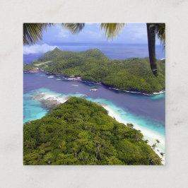 セーシェルは、 スクエア名刺