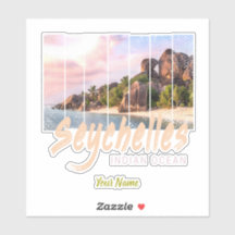 セーシェルインディアン海ヴィンテージサンセット土産