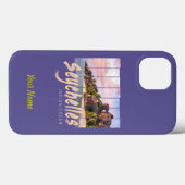 セーシェルインディアン海ヴィンテージサンセット土産 Case-Mate iPhoneケース (裏面 (横))