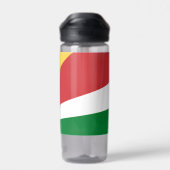 セーシェルカラー付きウォーターボトルデザイン ウォーターボトル (背面)