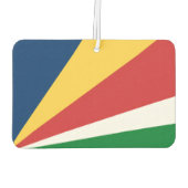 セーシェルカラー付きカーエアーフレッシュナーデザイン カーエアーフレッシュナー (裏面)