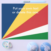 セーシェルカラー付きフライヤーデザイン チラシ (シングル)