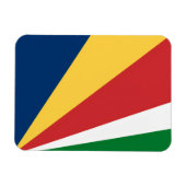 セーシェルカラー付きフレキシブル写真磁石 マグネット (横)