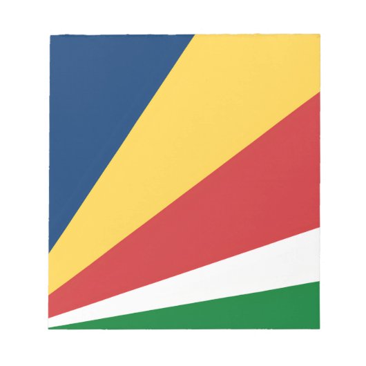 セーシェルカラー付きメモ帳モダンデザイン ノートパッド (正面)