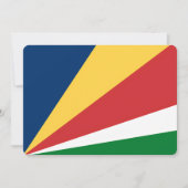 セーシェルデザインの特別な招待状 招待状 (正面)