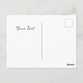 セーシェルビーチアート海恋人 ポストカード (裏面)