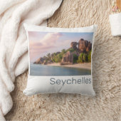 セーシェルラディグヴィンテージサンセットホリデーギフト クッション (ブランケット)