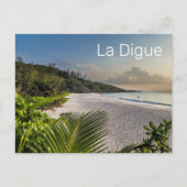 セーシェルラディグースサンセットビーチホリデースーベリーホテル シーズンポストカード (正面)