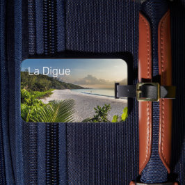 セーシェルラディグースサンセットビーチホリデースーベリーホテル ラゲッジタグ