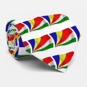 セーシェル国旗のネクタイ ネクタイ (ロール)