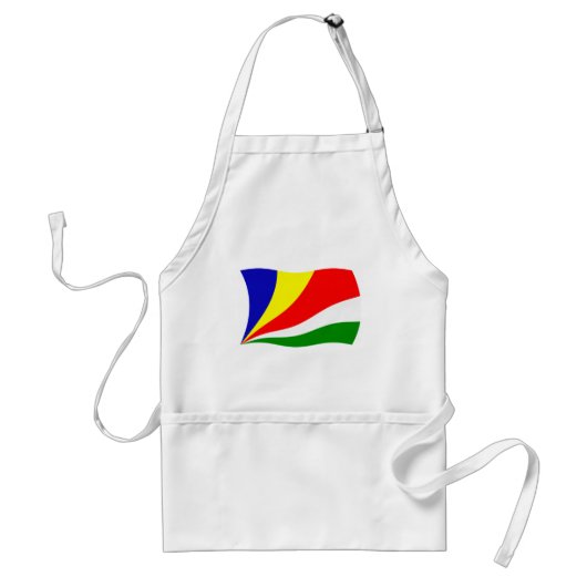 セーシェル国旗エプロン スタンダードエプロン (正面)