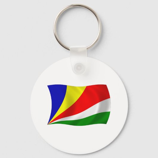 セーシェル国旗キーチェーン キーホルダー (正面)