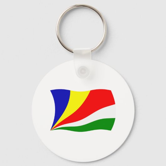 セーシェル国旗キーチェーン キーホルダー (正面)