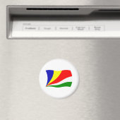 セーシェル国旗マグネット マグネット (インサイチュ (食洗機))