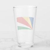 セーシェル国旗 タンブラーグラス (裏面)