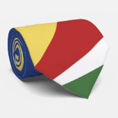 セーシェル国旗 ネクタイ (ロール)