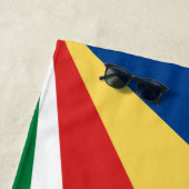 セーシェル国旗 ビーチタオル (インサイチュ)