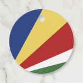 セーシェル国旗 フェイバータグ (正面)