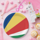 セーシェル国旗 ペーパープレート (パーティー)