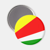 セーシェル国旗 マグネット (正面/裏面)