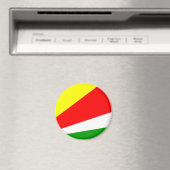 セーシェル国旗 マグネット (インサイチュ (食洗機))