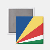 セーシェル国旗 マグネット (正面/裏面)