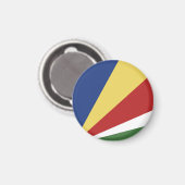 セーシェル国旗 マグネット (正面/裏面)