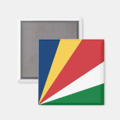 セーシェル国旗 マグネット (正面/裏面)
