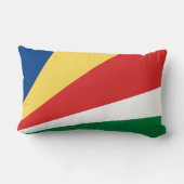 セーシェル国旗 ランバークッション (裏面)