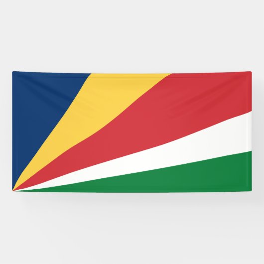 セーシェル国旗 横断幕 (横)