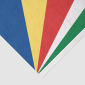 セーシェル国旗 薄葉紙 (詳細)