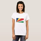 セーシェル国旗 Tシャツ (正面フル)